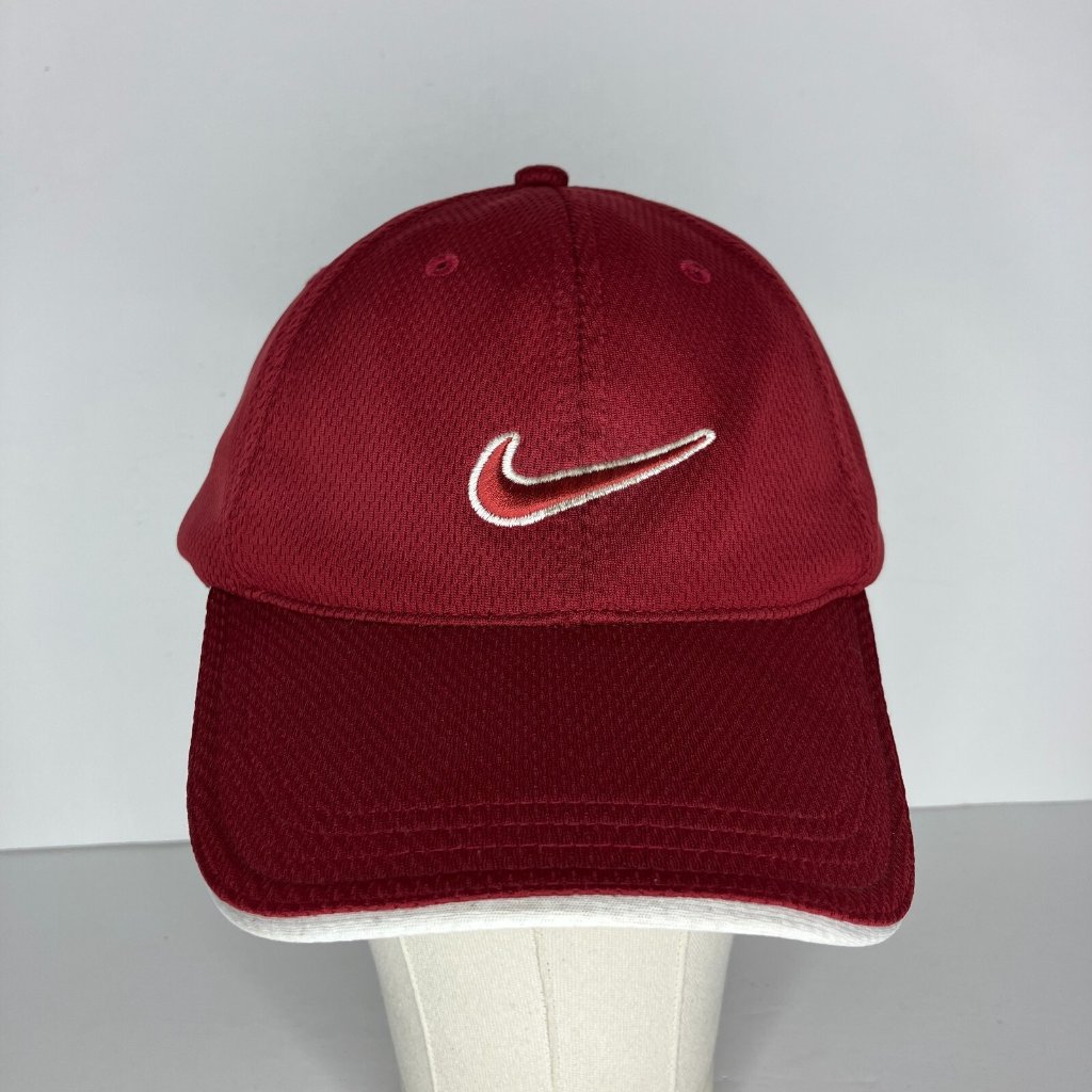 Nike Golf Red Hotel Logo Adjustable Hat Cap